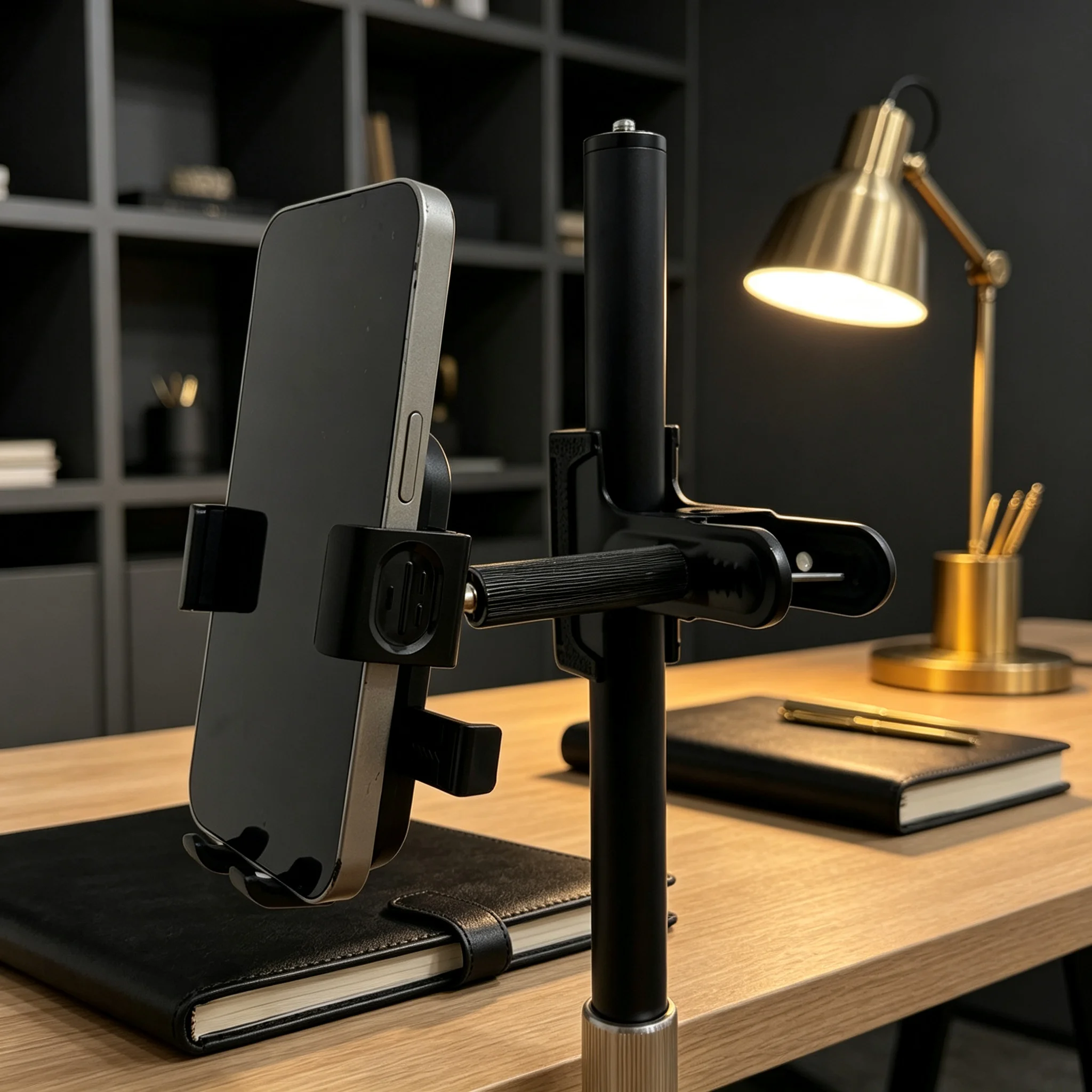 Penyangga Ponsel Universal Log - Headphone Stand Desk ulasan dan harga