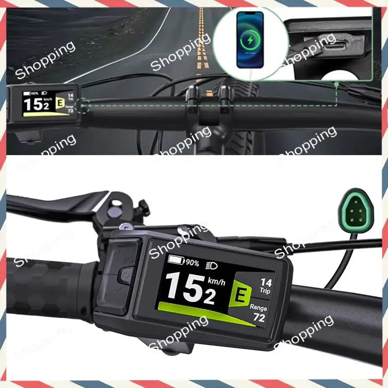 

A44M For M620 510 620 560 BBS CAN Protocol Mid-Mounted Motor Motor Meter Cycling Accessories