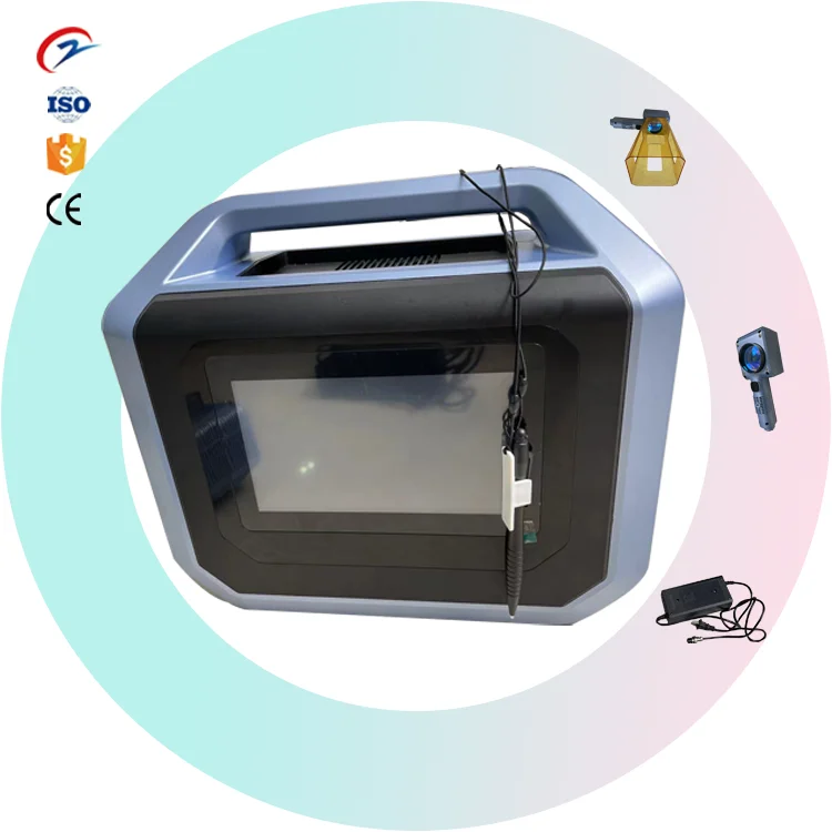 

30W Lithium Battery Mini Metal Iron Aluminum Fiber Laser Marking Machine For Sale