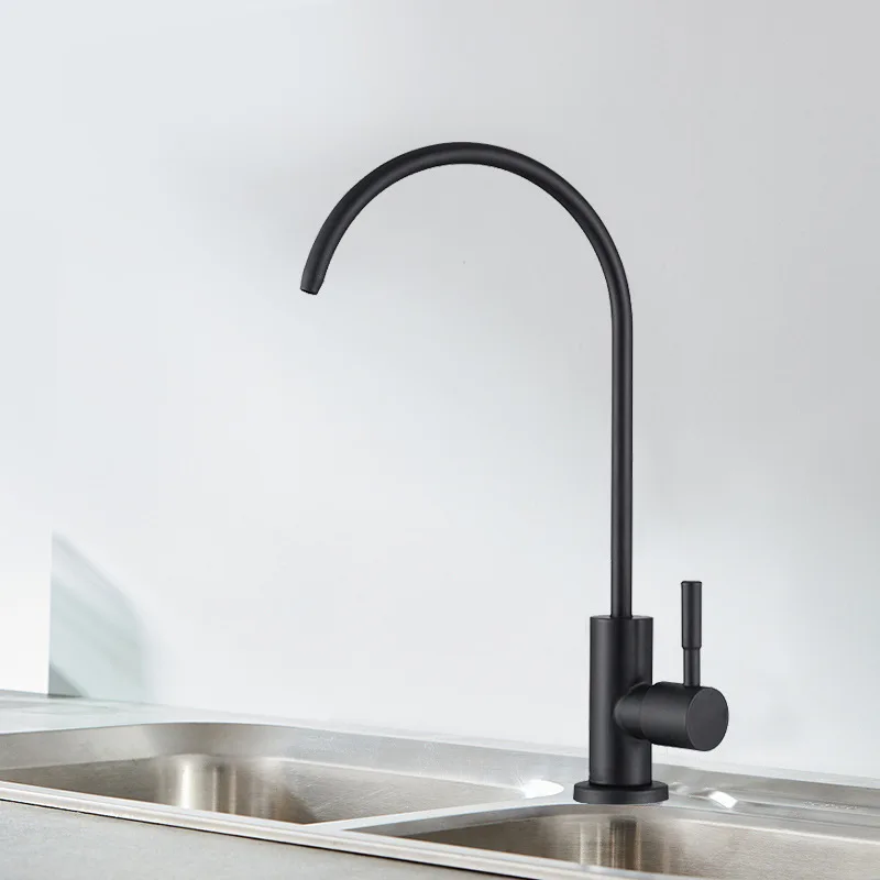 

Black/Brushed Direct Drinking Faucets 304 Stainless Steel Kitchen Tap For Anti-Osmosis Purifier Water And Sink Faucet