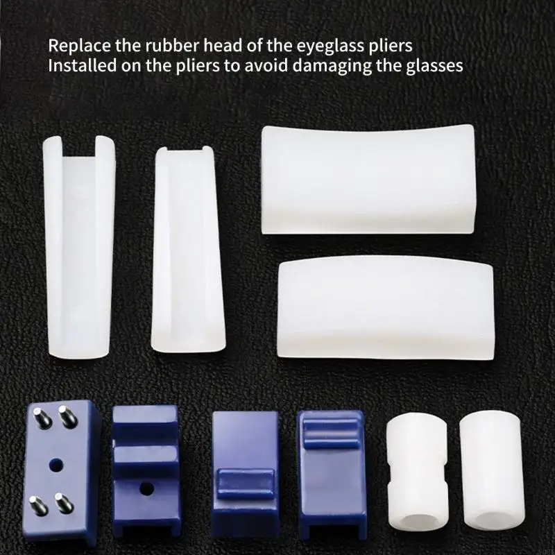 

Eyeglass Maintenance Tool Protective Nylon Heads Professional Frame Nylon Part Jaw Replace Tool Y08E