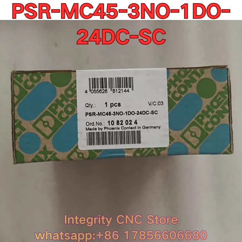 New PSR-MC45-3NO-1DO-24DC-SC PLC module 1082024