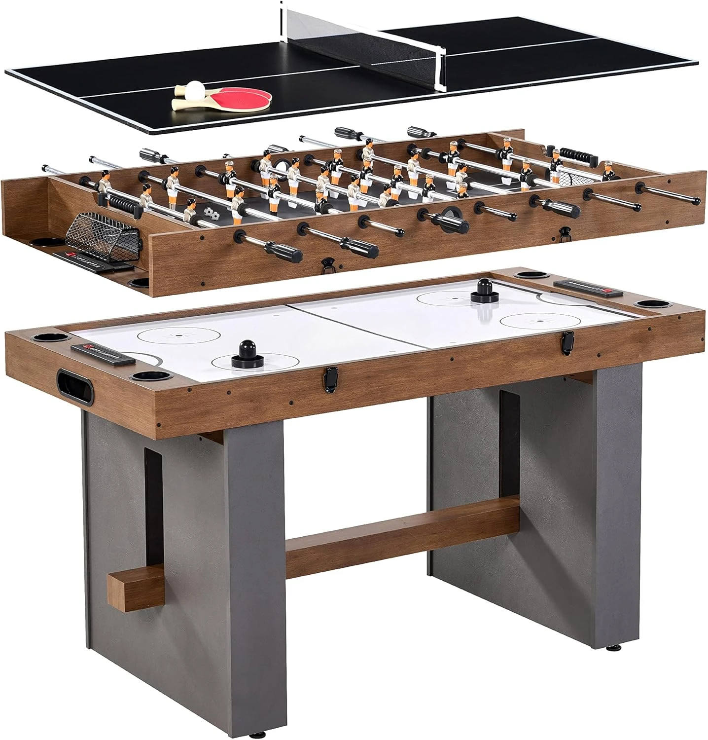 Multiple Styles Pool Tables with Complete Billiard Accessory Sets, Perfect for Family Game Rooms