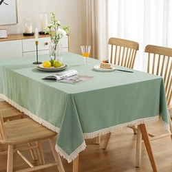 Nappe de Table Lavable en Tissu de Coton pour ixde Mariage, Banquet, Nouvel An, Décoration de Noël, Luxueux, Britannique