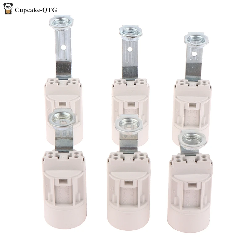 1pc Light Candelabra Base Socket Bulb Holder Candle Lamp Replacement E14 55-80mm Adjustable Led Chandelier Covers Bases Holder