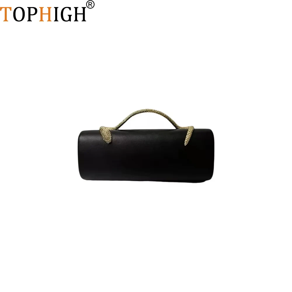 TOPHIGH Fashion Closure Box Clutch Bags For Women Evening Wedding Party Cute Purse Bag Luxury Designer Handbag Cosmetics Bags