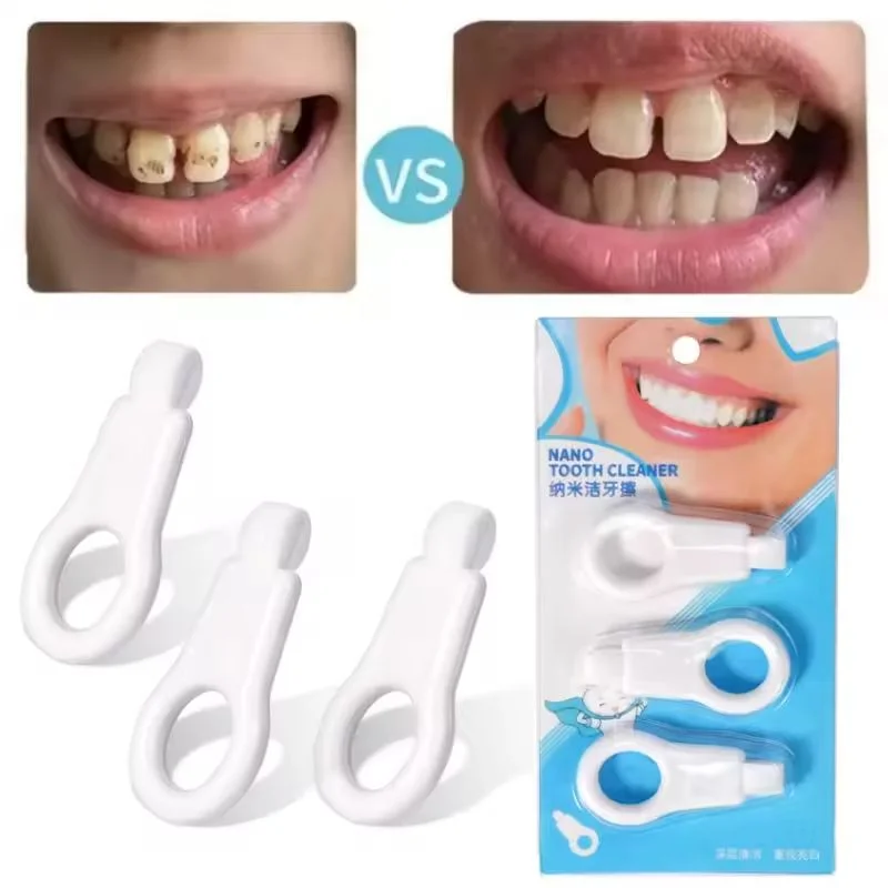 Nano Toothbrush,Tongue Cleaner,Eraser Tartar Removing Black Stains,Soft Toothbrush for Sensitive Gums for Kids,Adults,Elderly