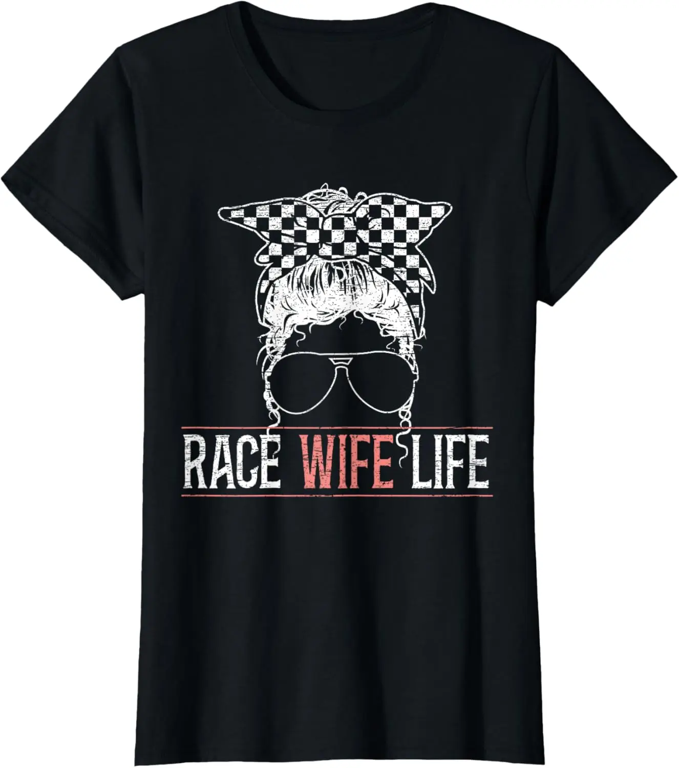 

Футболка Race Wife Life Motorsport Circuit Racing Car