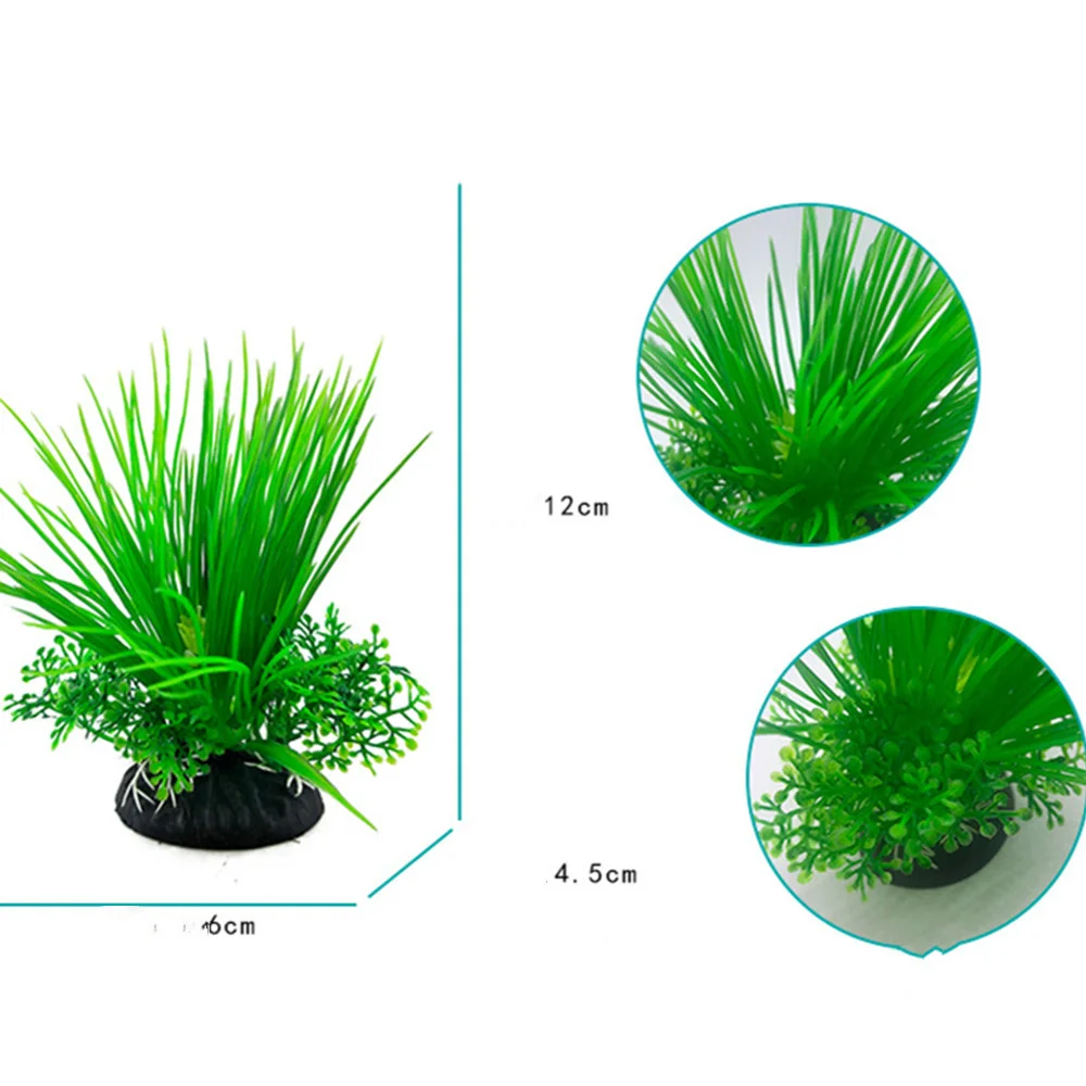 Simulation Water Grass Simulation Plant Aquarium Plastic Simulation Seaweed Fake Flowers Grass Fish Tank Decor Accessories