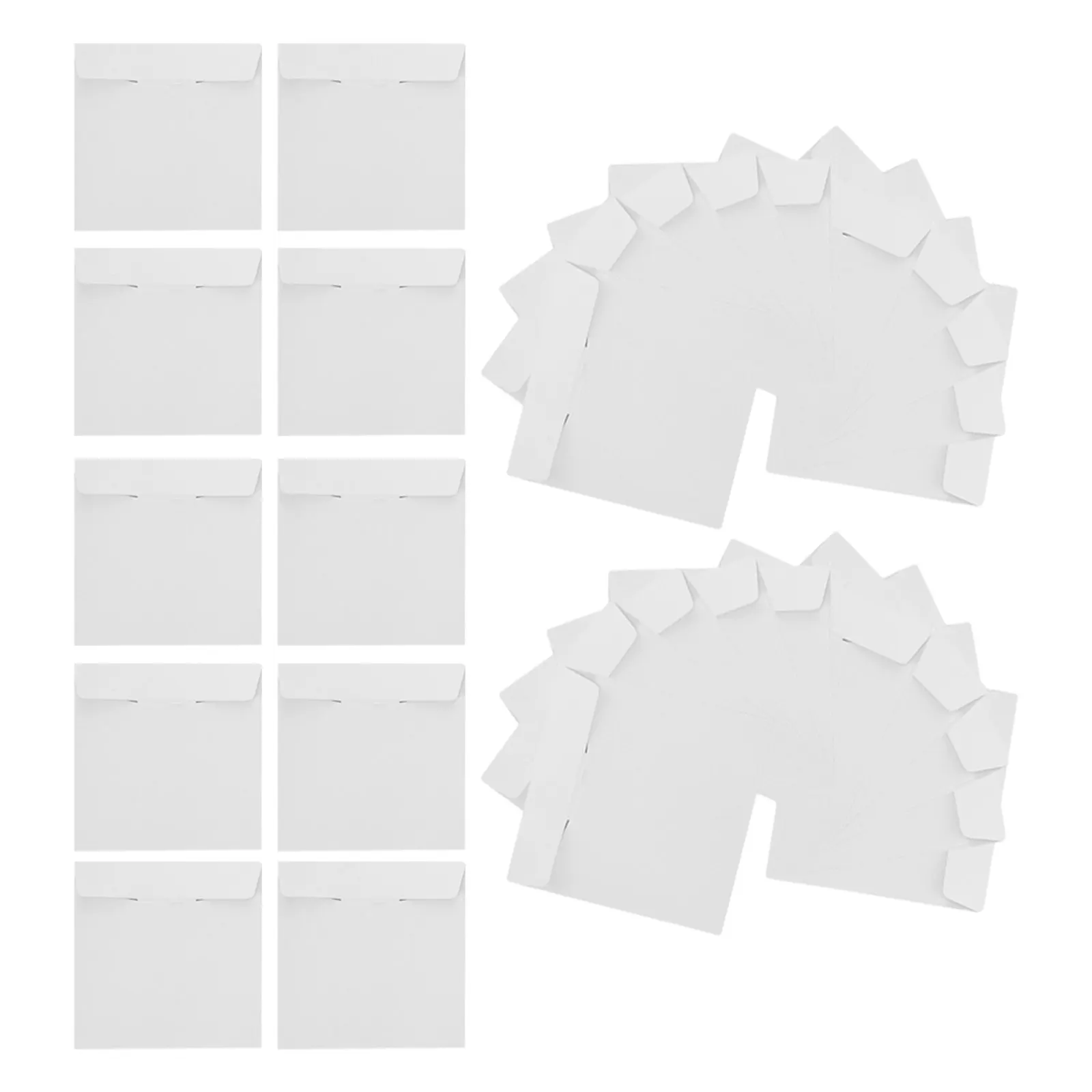 30pcs CD Sleeves: Paper DVD Envelopes - 12.5cm/4.9