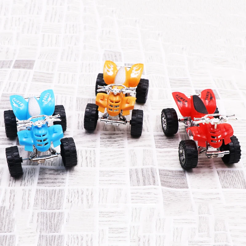 

Cartoon Creative Back Force Beach Motorbike Four-wheeled Inertia Buggy Children's Educational Toy Car Model Toys