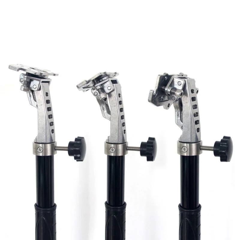 Telescopic Adjustable Drywall Flat Box Extension Handle Long Reach Pole for High Wall Ceiling Gypsum Plastering