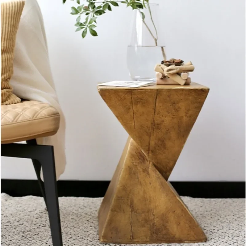 

Design Tea Tables Minimalist Living Room Coffee Table Artistic Sofa Side Table Modern Small Accent Table Contemporary Stand