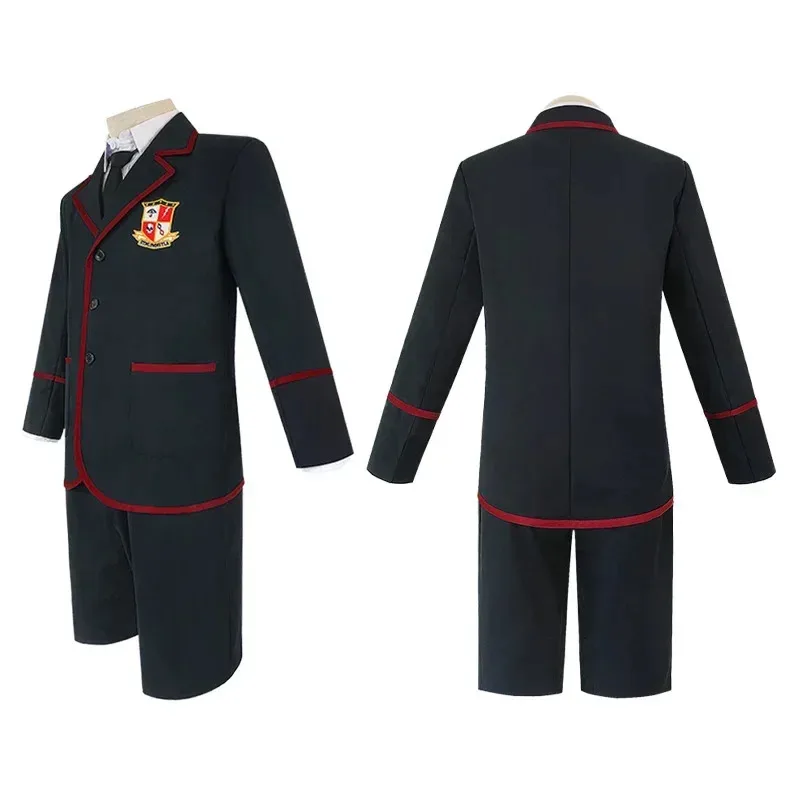 qq023 فيلم مظلة أكاديمية خمسة أزياء النساء الرجال فساتين كلية الملابس اليومية زي مدرسي حفلة الهالوين تأثيري