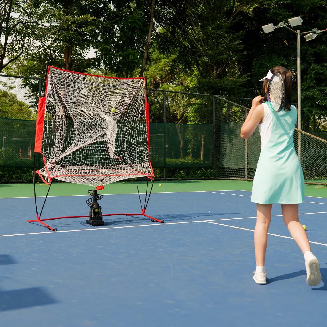 Factory Customization Portable Tennis Rebound Net Baseball Net Practice for Indoor Outdoor