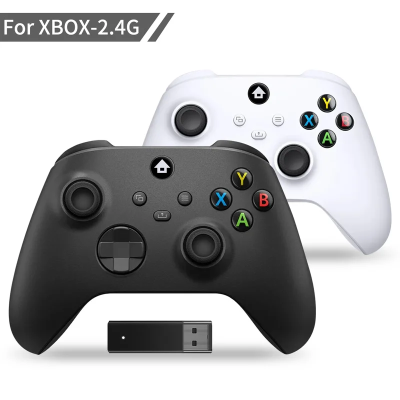 For PC Gamepad Controller With 2.4G Wireless Receiver Anti-skid Rocker Gaming Handle For PC Gamepad Accessories