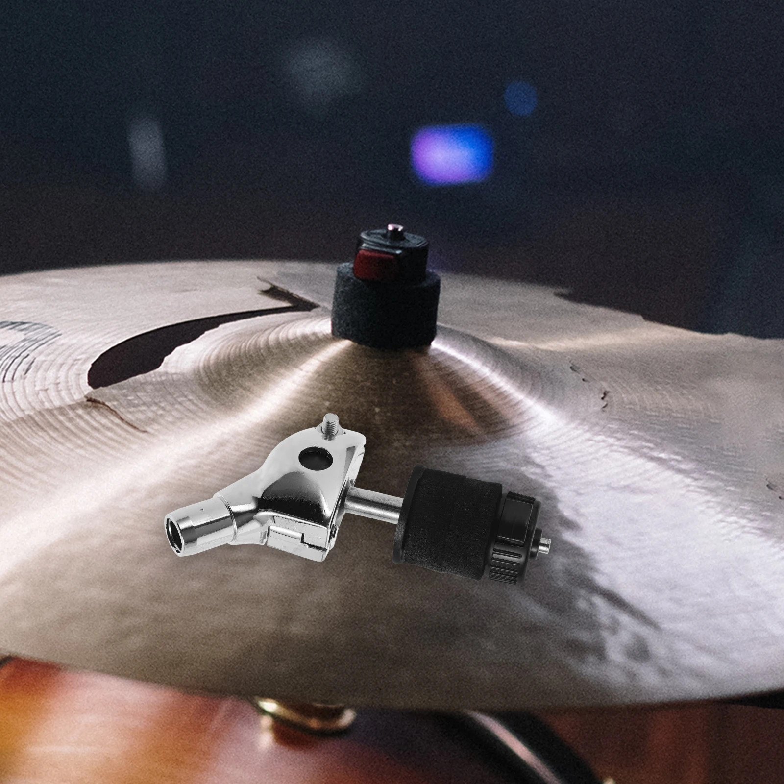 

Durable Cymbal Stacker Zinc Alloy Simple Design Compatible Drum Kits Easy Installation Musical Instrument Accessories Cymbals