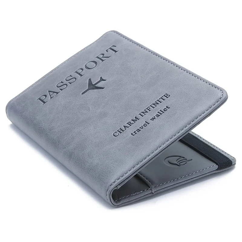 Passport Holder Bag Multi-functional Document Package Portable Travel Ultra-thin Passport Holder Card  Bag For Men And Women