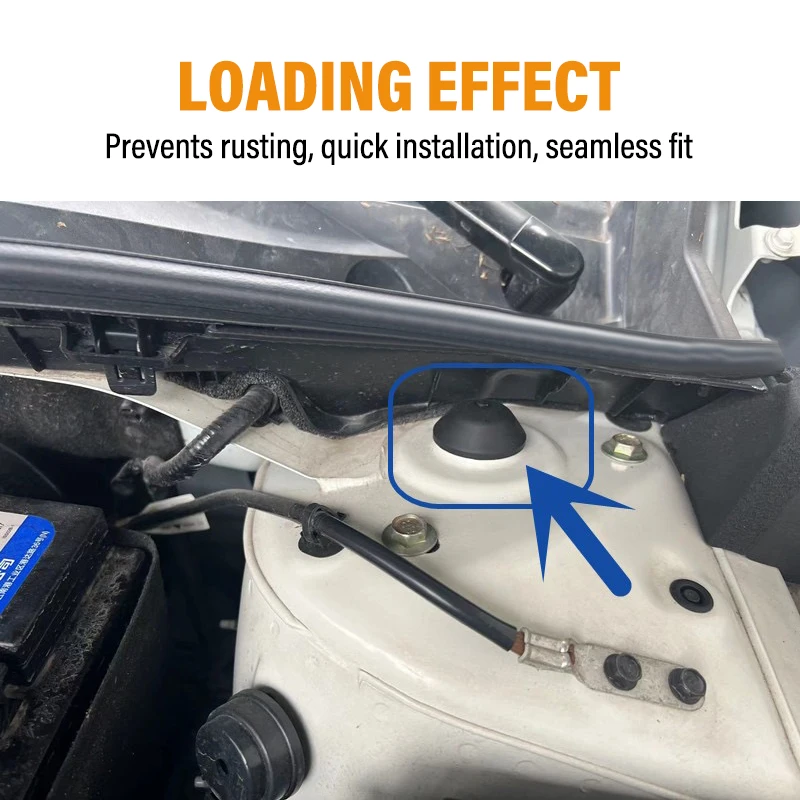 1X Front Suspension Strut Mount Abdeckung Wasserdicht Staubdicht Für Nissan Neue Qashqai X-Trail Sylphy Altima Zubehör – Detail 3