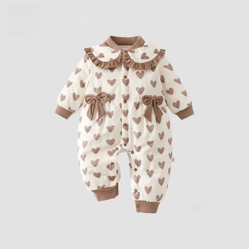 

Thiened Cotton Baby Rer Warm Winter Clothes 20g for Infants Baby Bodysuit Coat High Quali And Good Looking