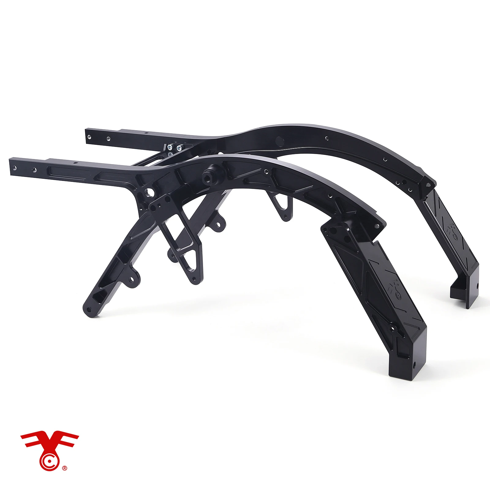Fanscreate Ultra-Lightweight Aluminum Rear Subframe Fits For Harley Road Glide/Street Glide/Road King 2014-2025