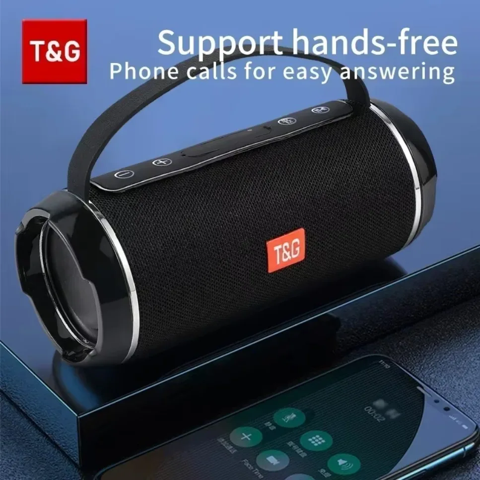 VIKEFON Wireless TG116C Bluetooth Speaker Outdoor Hands Free Call Portable Stereo Cloth Portable TWS Bluetooth Speaker image 3