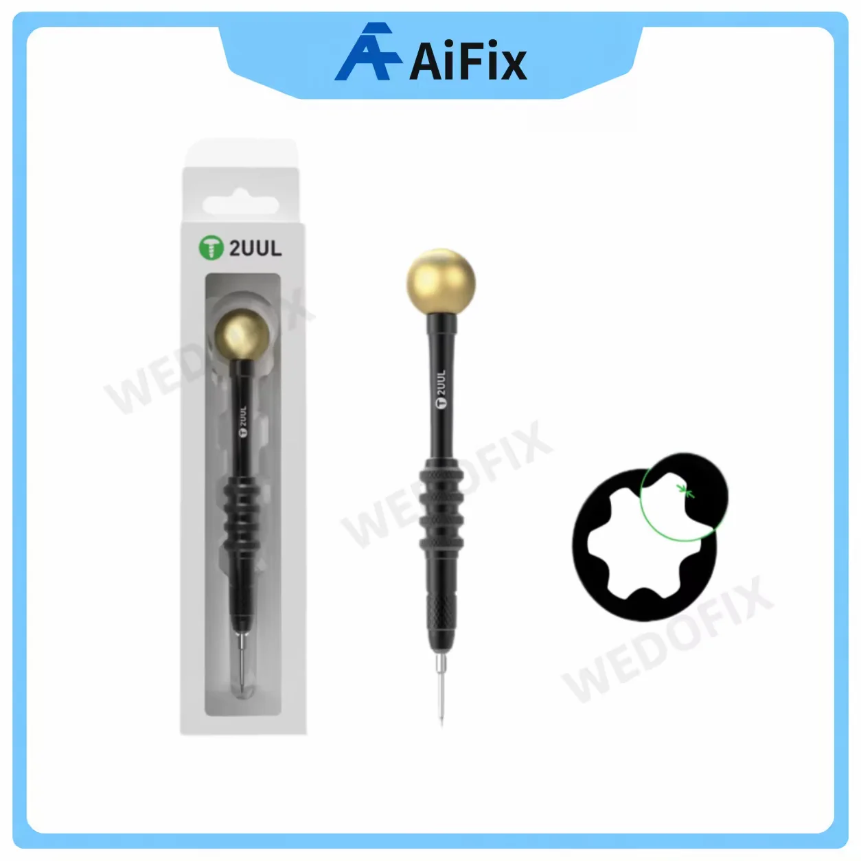 2UUL SD87 Screwdriver Set with Replacement Tip for iPhone 17 17Air 17pro 17pm Disassemble
