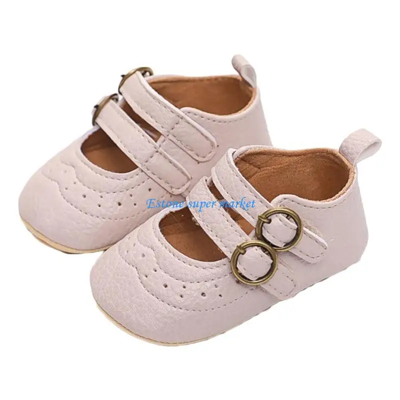 

090B Infant Baby Boys Girls Shoes PU Wedding Toddler Dress Shoes Princess Footwear First Step Walking Shoe Shower Gift