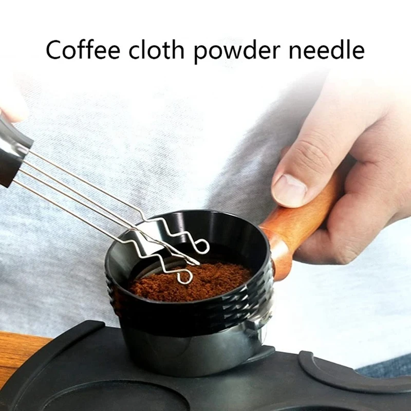 

Stainless Steel Espresso Kitchen Coffee Stirrer Assisted To Disperse Needle Type Powder Dispenser Easy To Use