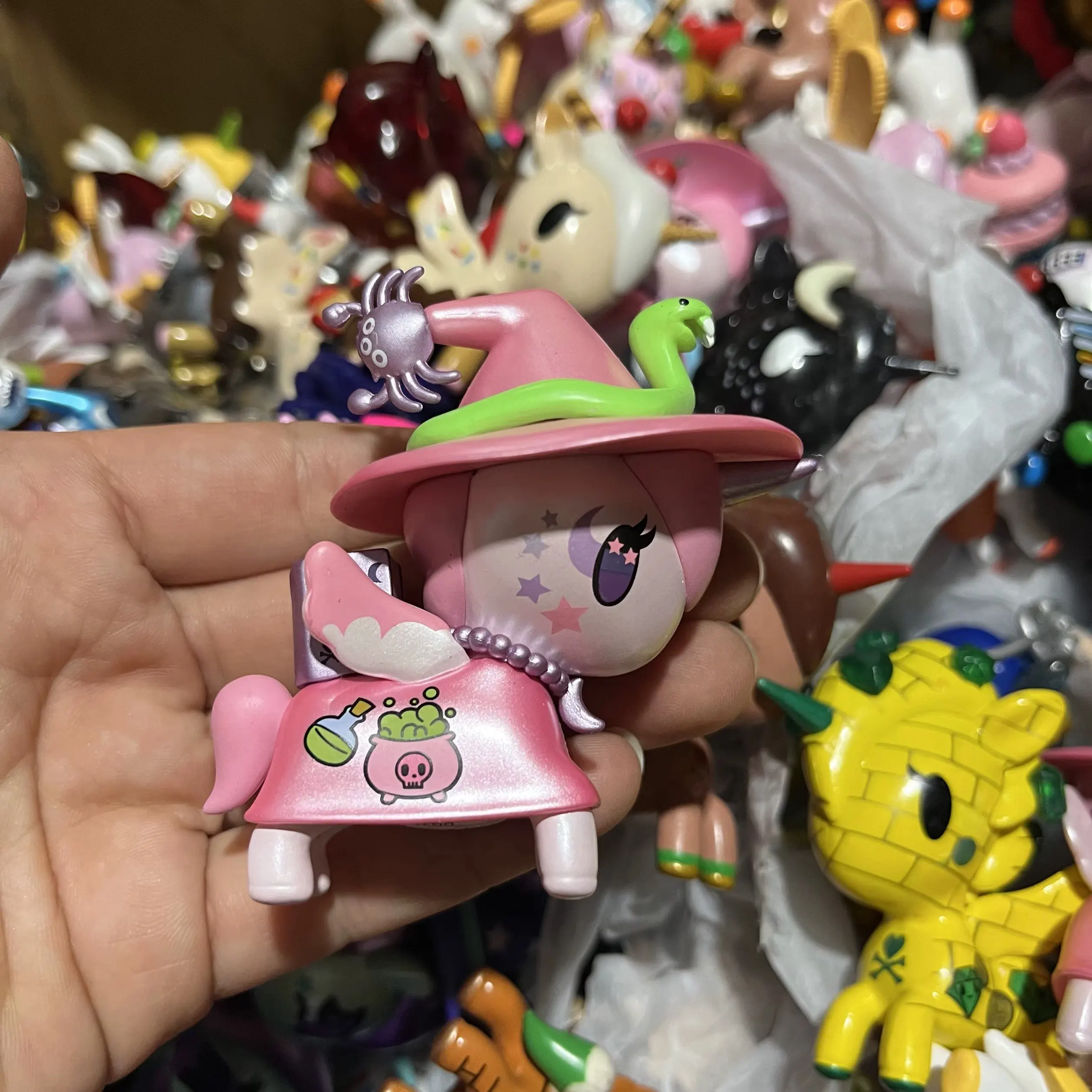 Tokidoki Unicorno Bambino Series Blind Box Action Figure Collectible Desktop Ornament Creative Gift For Anime Fans