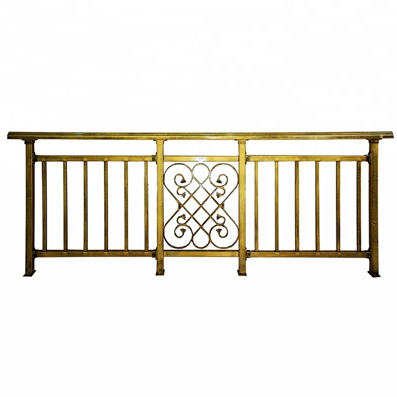 La ringhiera per balcone in ferro per esterni personalizzazione progetta le corrimano decorative semplici per balaustrade in acciaio