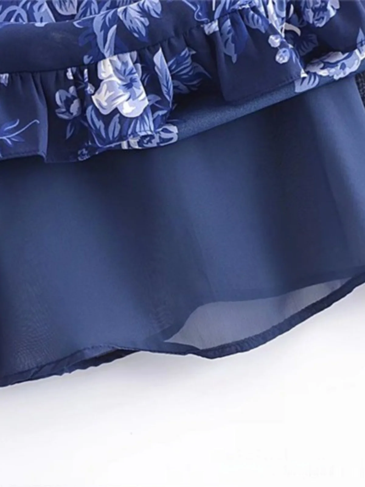 Retro giocoso giovanile Bla Ink Print Dimagrante ort Svel Dr Vita alta A-Line Street Sle Abito monospalla