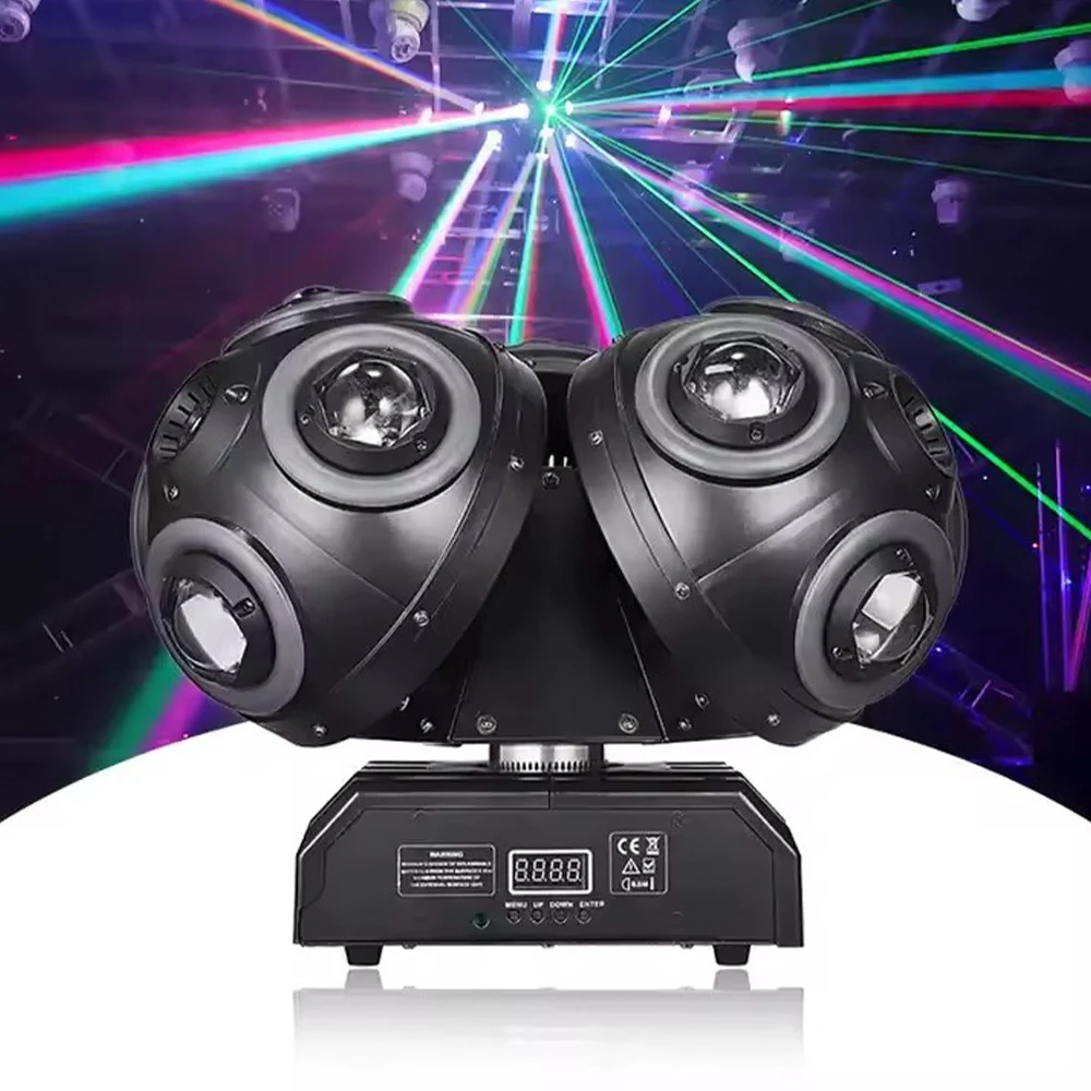 

Football Lights Stage Lights Outdoor Christmas Laser LED Moving Head Professional Performance Disco Spotlights