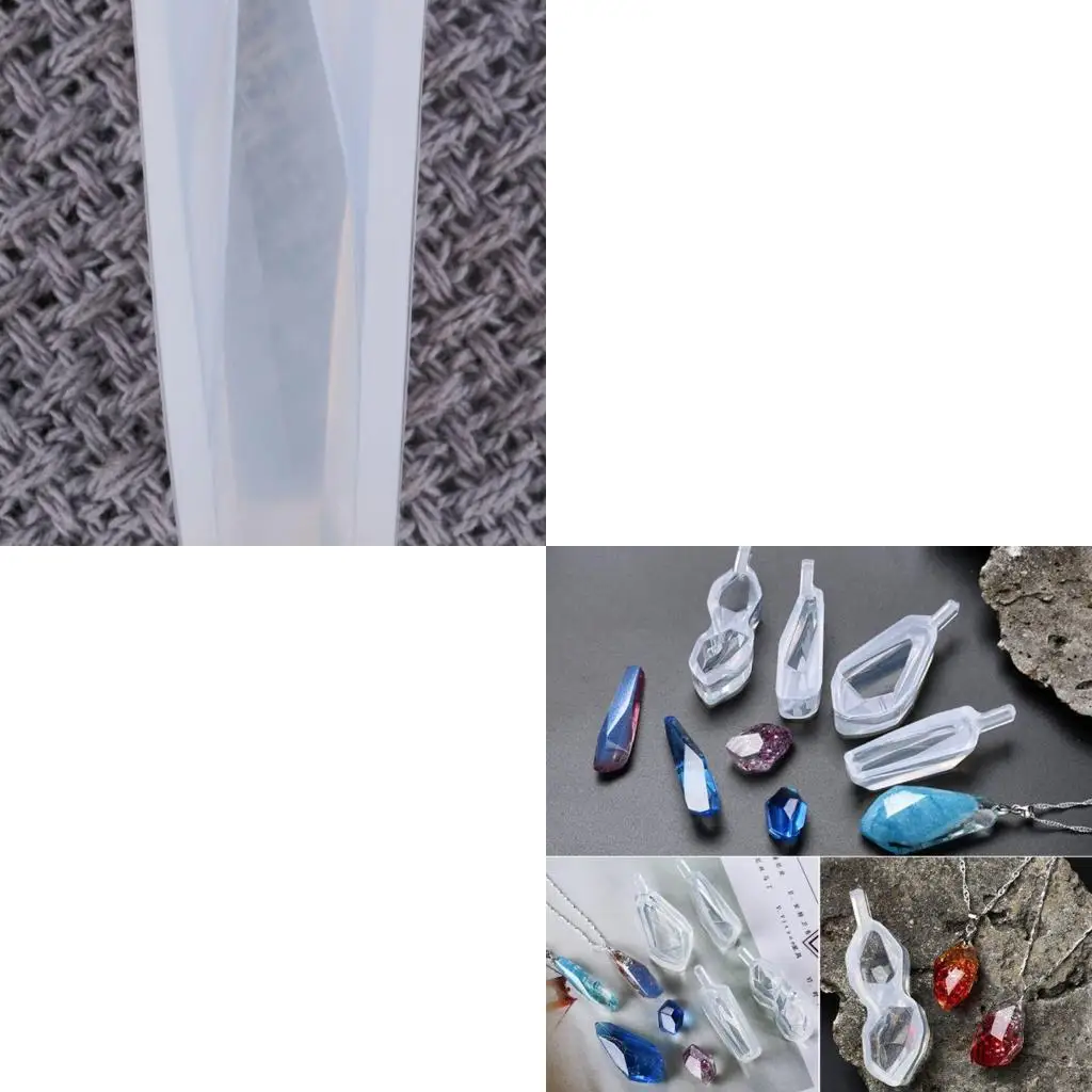 

4 шт. серьги ручной работы брелок для ключей с УФ-смолой, ювелирные изделия, подвески, силиконовые формы, ожерелья «сделай сам»,