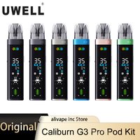 Original Uwell Caliburn G3 Pro Pod Kit 1000mAh Battery 3ml Side Filling Caliburn G3 Cartridge Electronic Cigarette RDL DTL Vape