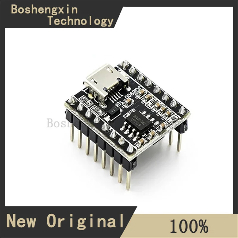 1 個インテリジェント音声ブロードキャスターモジュール USB シリアルポート MP3 音楽認識警告言語ブロードキャスト JQ8900-16P