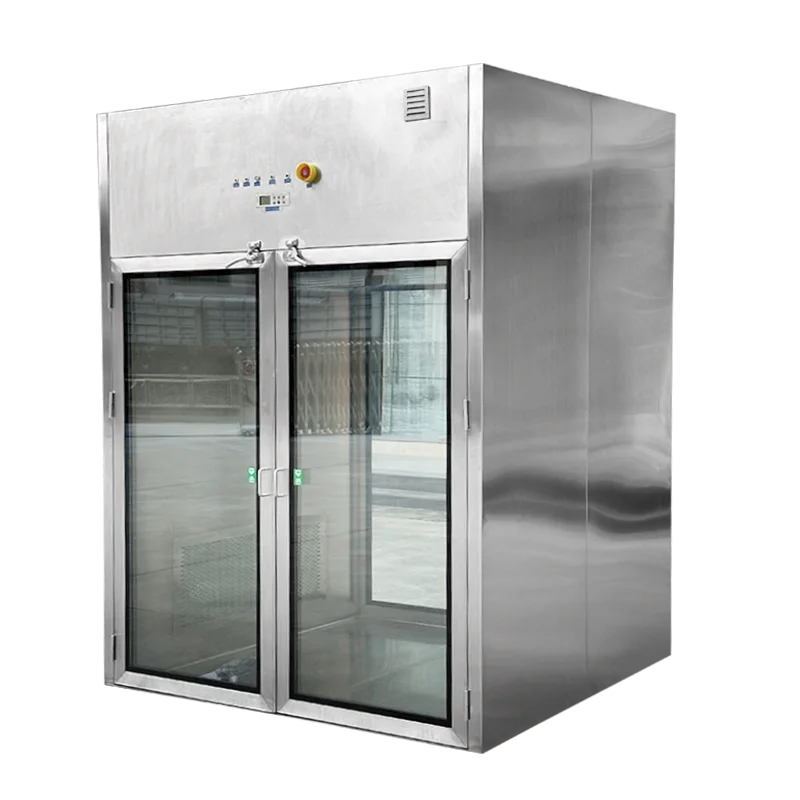 Biotechnology Grade Stainless Steel Pass Box with HEPA Filtration | GMP & ISO Certified | Customizable Design