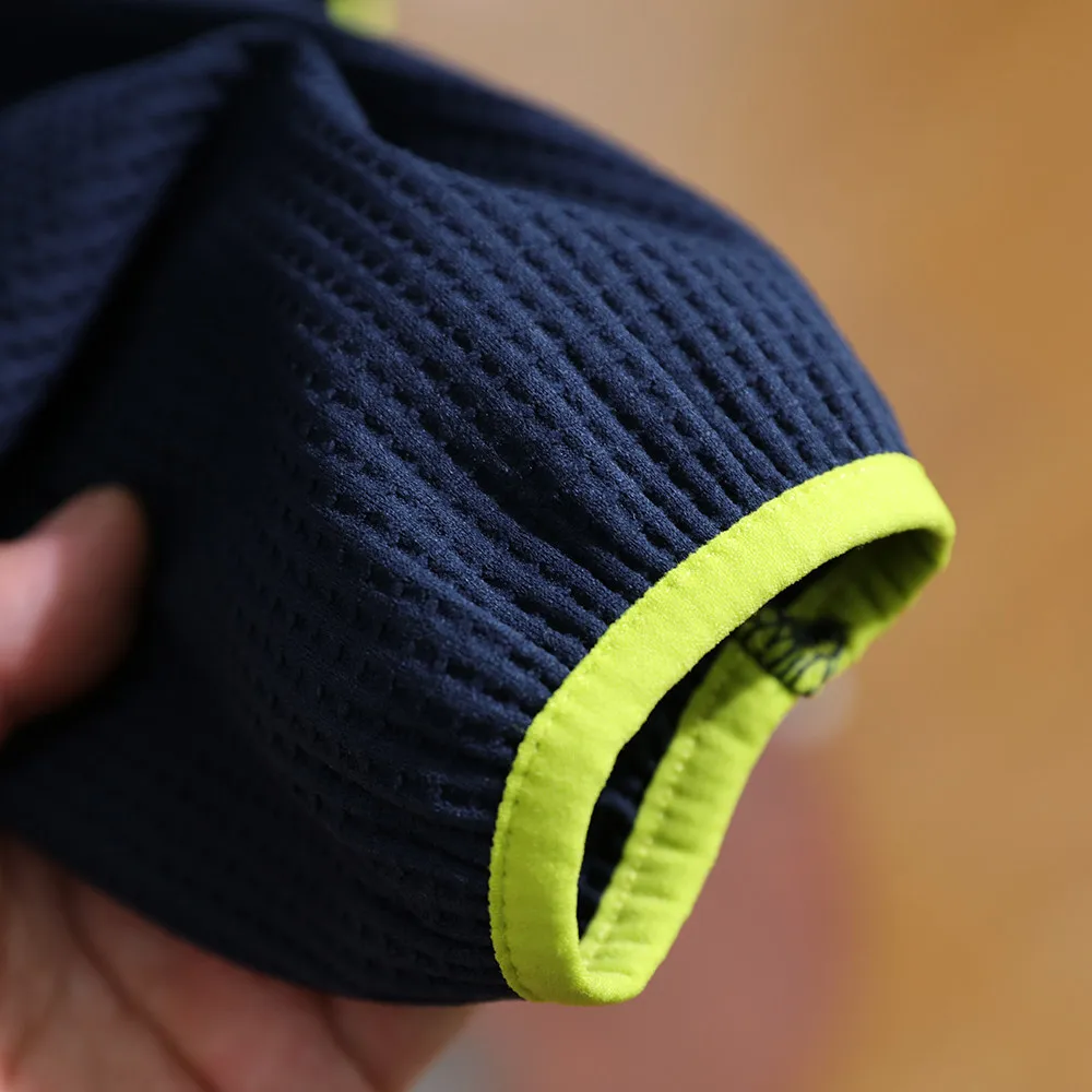 Unisex Outdoor Schnelltrocknende Waffel-Kapuzenjacke - Atmungsaktives & Schweißableitendes Reißverschluss-Oberteil für Frühlings- & Sommerwanderungen – Detail 24
