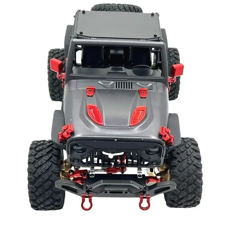 Esclusivo per MJX 1/12 H12Y/H12Y+ RC Cars 41g Parti decorative per carrozzeria in metallo realizzate in alluminio 6061 per aggiornamento e modifica