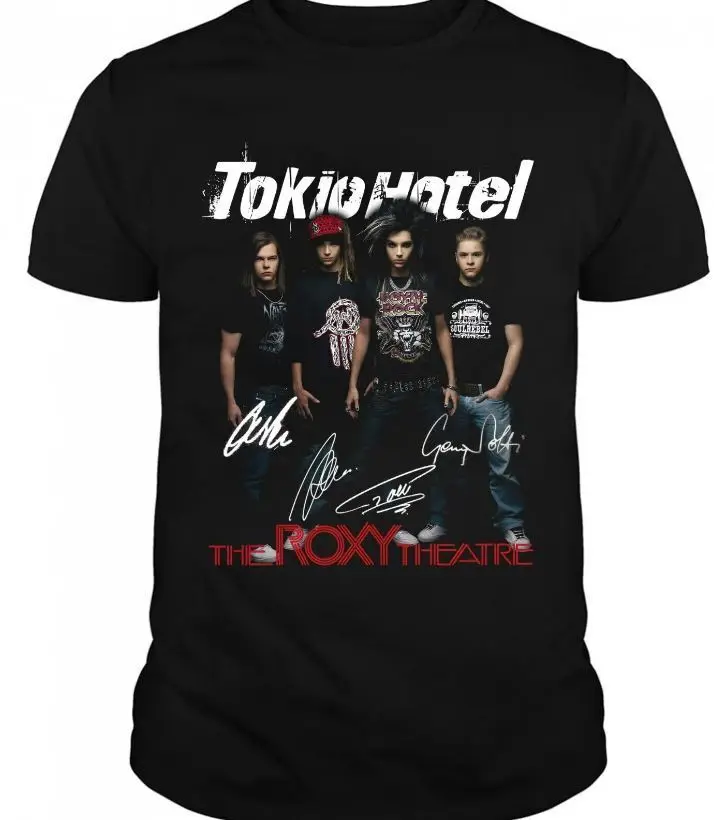 

Rare Tokio Hotel Concert Shirt Vtg Black