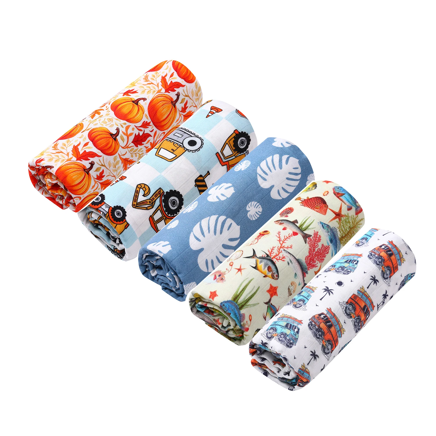 

Супер мягкий бамбуковый хлопковый муслиновый пеленка для Хэллоуина, детская коляска, чехол для кормления, банное полотенце для ребенка