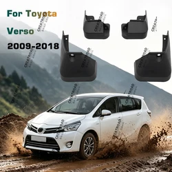 Car Mud Flaps For Toyota Verso 2009-2018 Mudflaps Splash Guards Mud Flap Mudguards Fender 2010 2011 2012 2013 2014 2015 2016