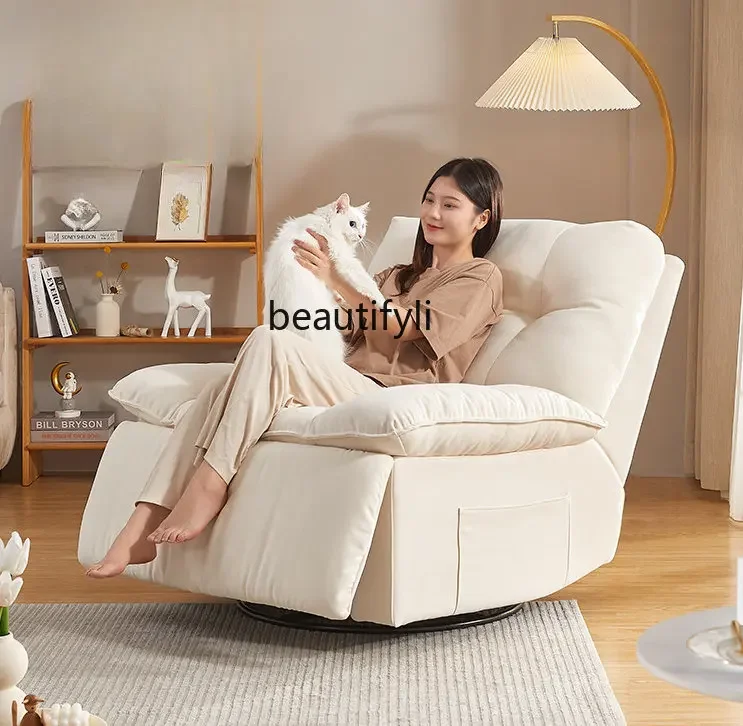 

Electric Rocking Chair Adult Light Luxury Living Room Balcony Leisure Lazy Sofa Home Rocking Recliner