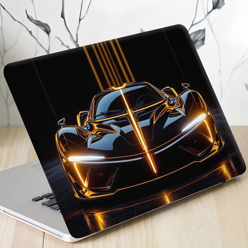 Pack of 2, Computer Protective Film Scratch Resistant Self-Adhesive Durable Easy to Install and Remove Universal Laptop Sticker