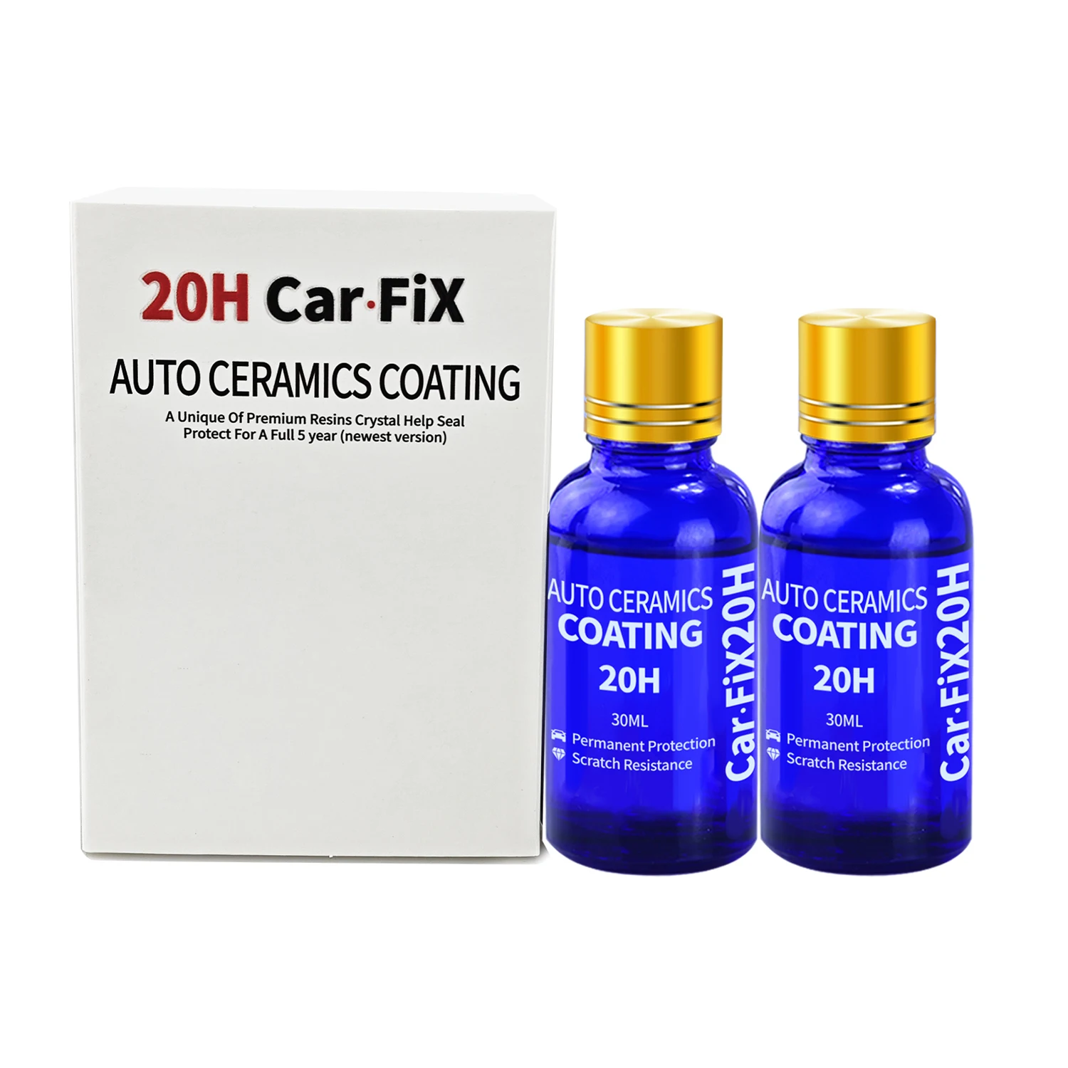قطعتان من السيراميك 20H لتلميع - مراجعة Car Wax Ceramic Coating وسعره