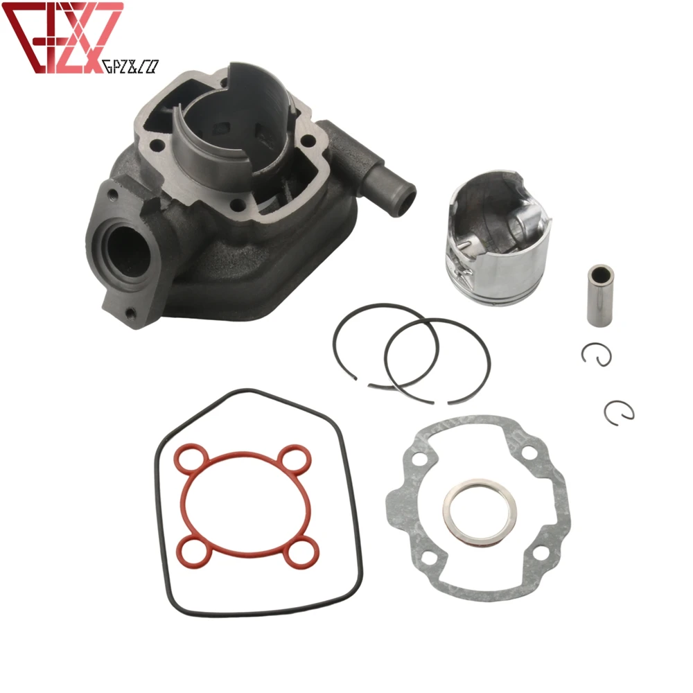 Scooter 70cc Big Bore Cylinder Kit For Peugeot Speedfight 2 Vertical 50cc LC 47mm/12mm 2 Stroke Engine