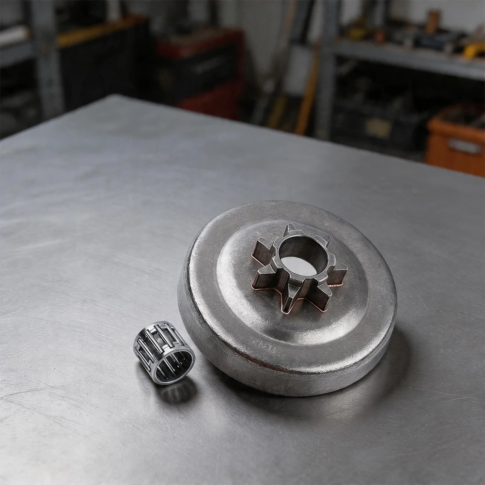 チェーンソー修理用交換ソケットクラッチドラム。精密なフィット感で性能を向上。モデル340用。取り付けが簡単。