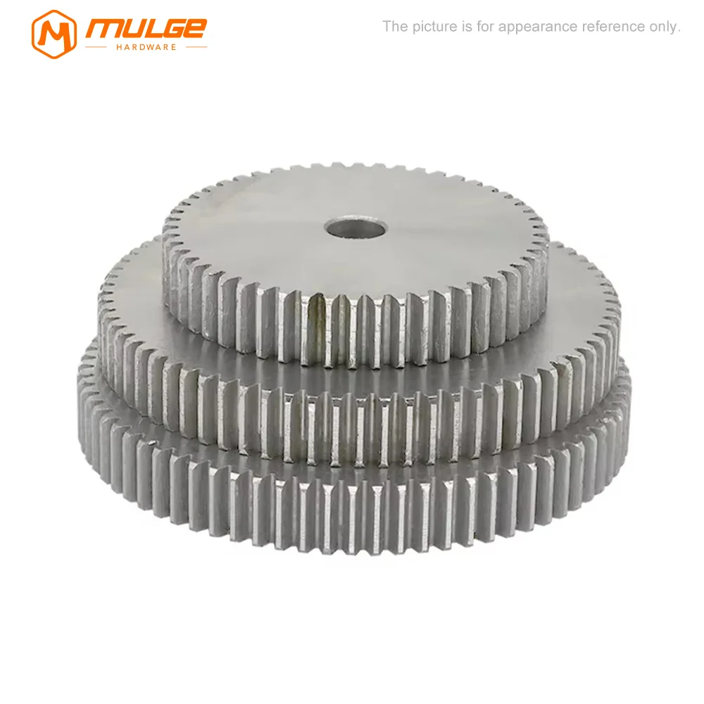 Spur Gear 1M-92T-160Teeth SC45# Carbon Steel Material Cylindrical Gear Transmission Accessories