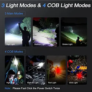 8 best sales Linterna led cob - №2