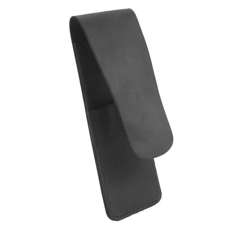 حار TTKK 3X اليدوية الجلود قلم رصاص حقيبة التخزين جلد البقر قلم حبر حامل خمر الرجعية اكسسوارات للسفر مجلة B